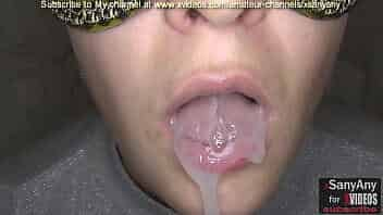 Cum in her throat compilation